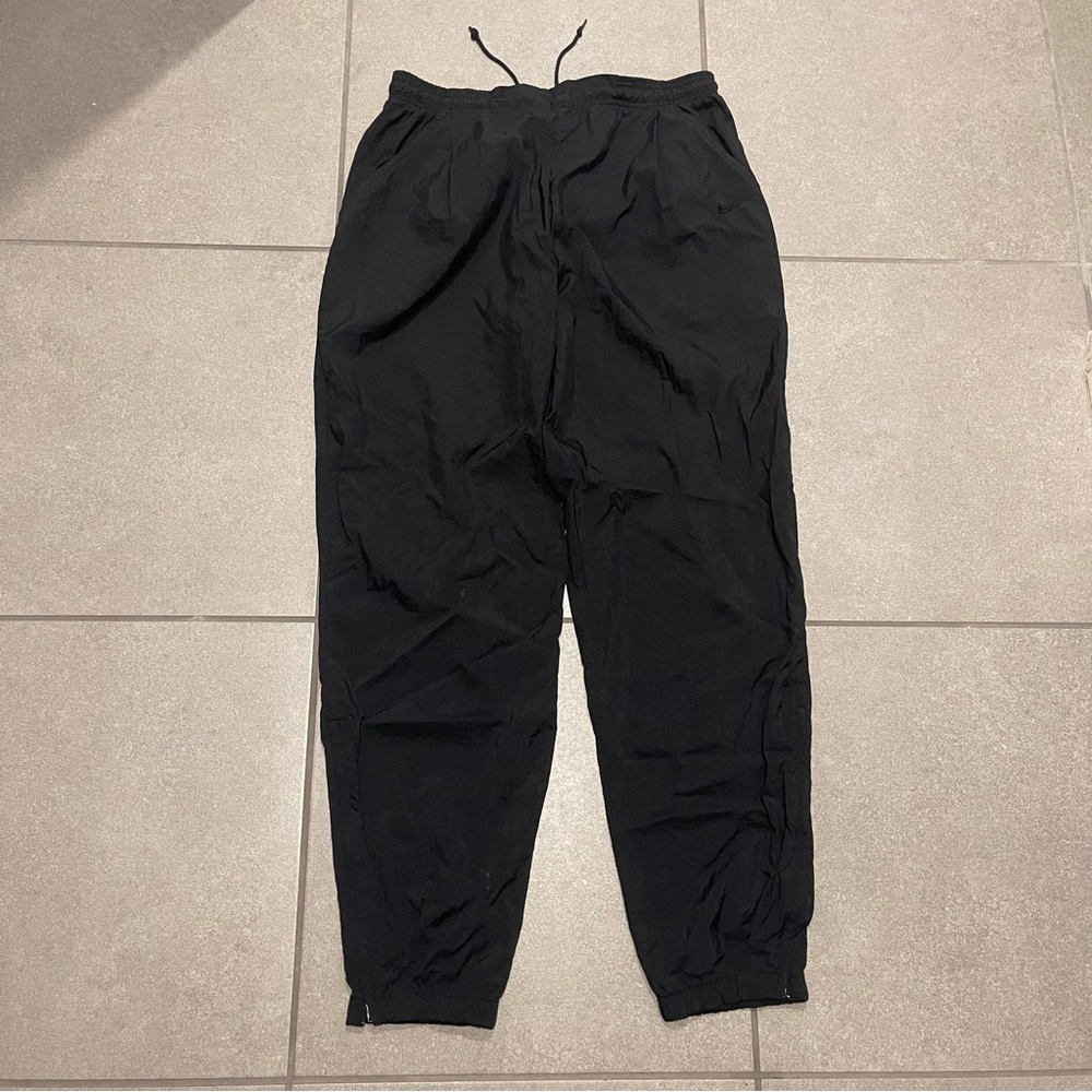 Vintage Y2K 2000s Black Nike Baggy Trackpants